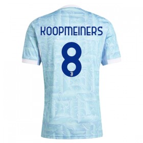 Fotbalové dres Juventus Koopmeiners 8 Venkovní 2025-26 Krátký Rukáv